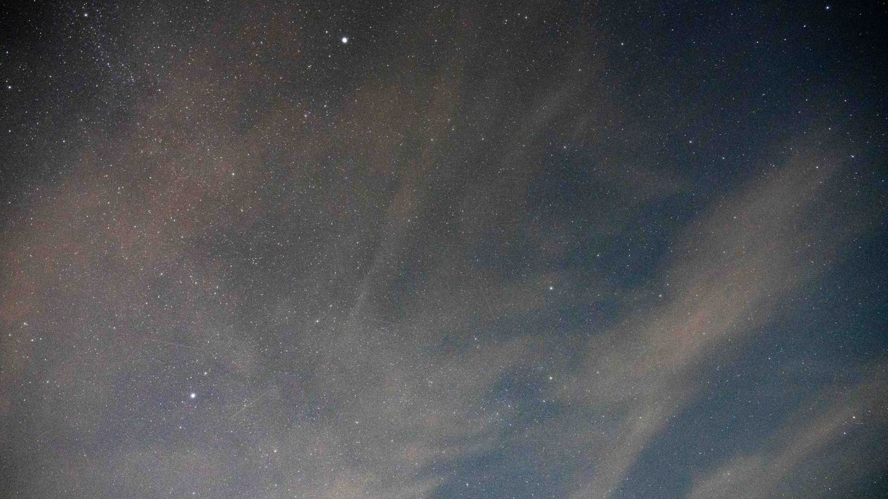 Image of the night sky taken with the Sony A7R V