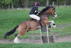 Hovis demonstrating his cross-country skills