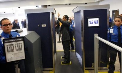 If the TSA's full body scanners already make you nervous, you may want to cancel your travel plans: A new kind of body scanner, which could be in airports within a year or two, uses a laser t