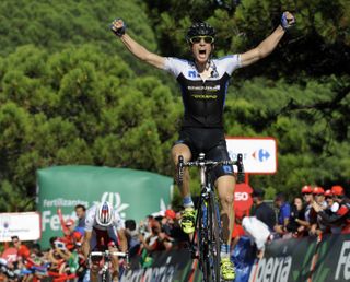 Leopold Konig wins stage eight of the 2013 Tour of Spain Credit: Graham Watson