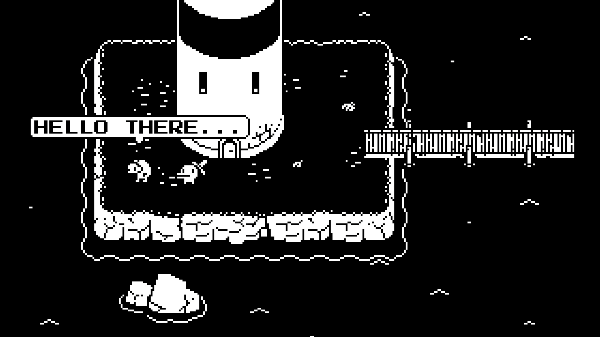 A lighthouse in Minit