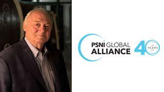 Headshot of Tom Roberts of PSNI Global Alliance alongside the company logo.