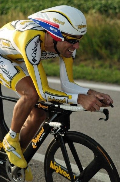 Franti&scaron;ek Rabon (Team Columbia) claimed another victory at the national championships.