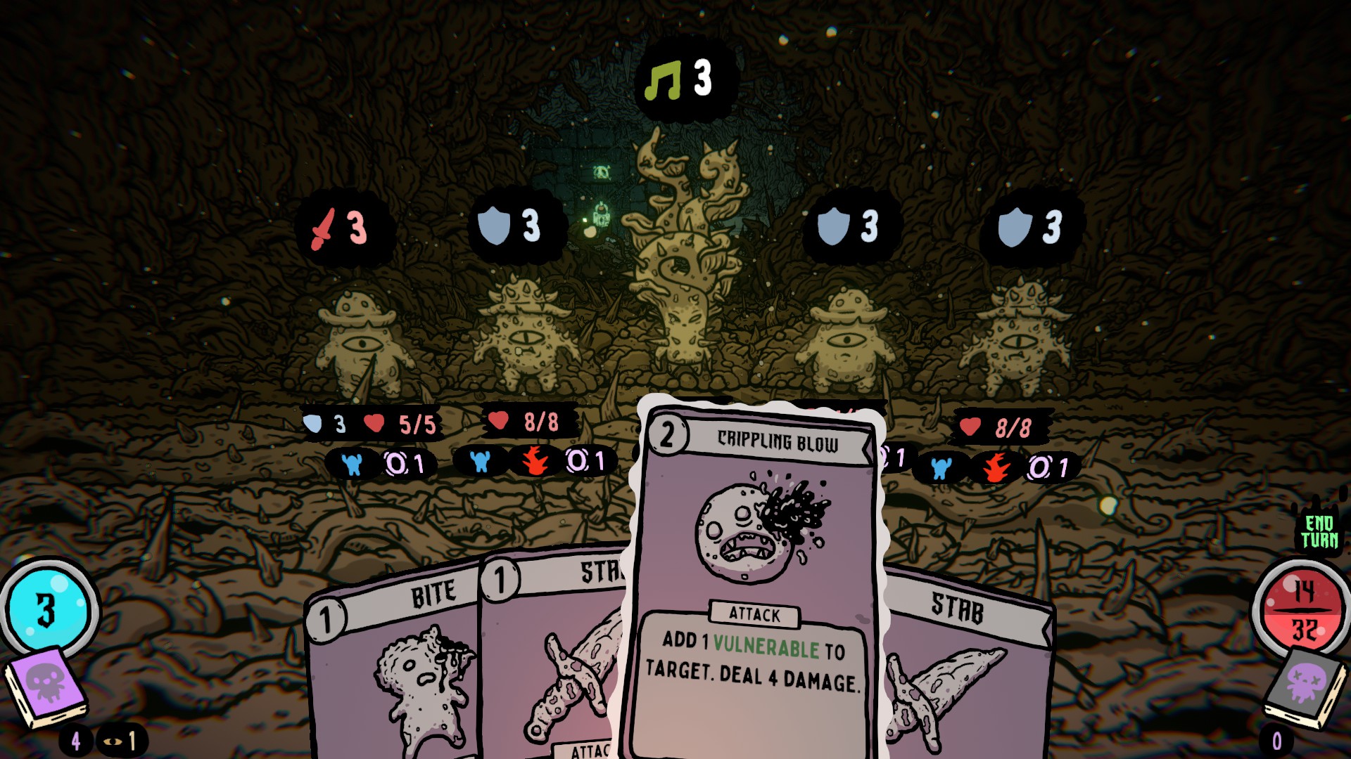 Roguelike where you fight mushroom monsters