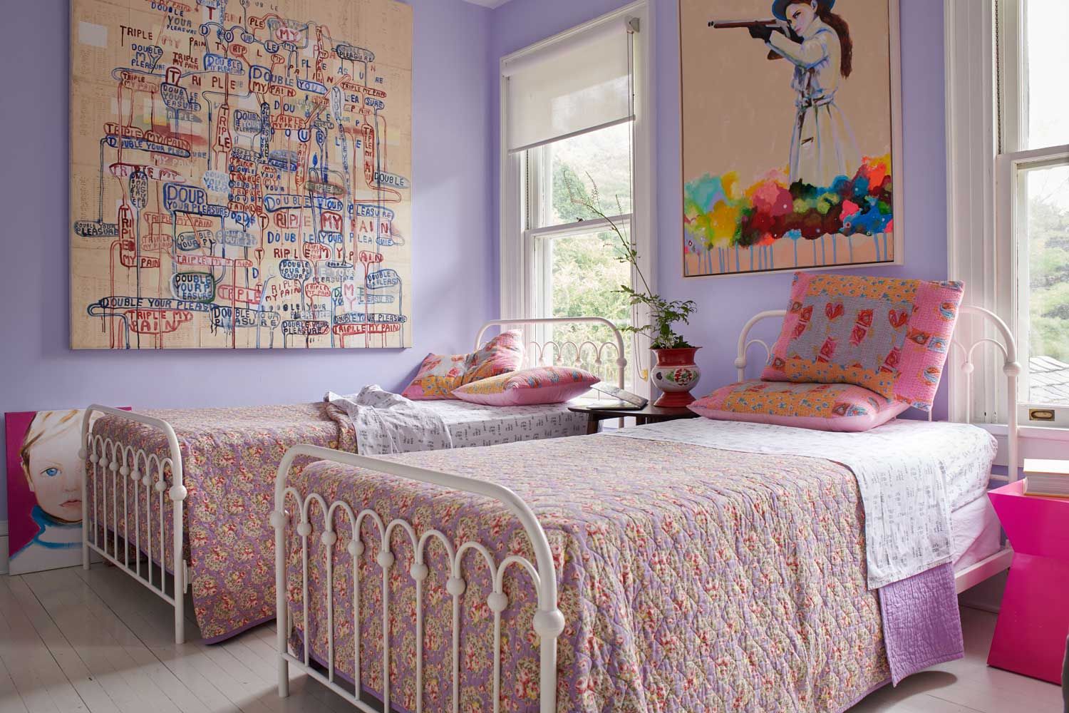 This holiday home renovation is filled with art, colour and curios ...