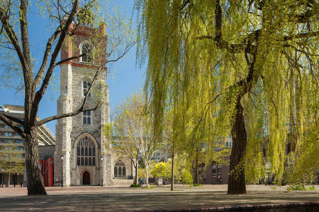 St Giles Cripplegate in the City of London.