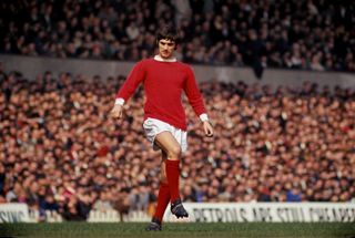 Manchester United winger George Best