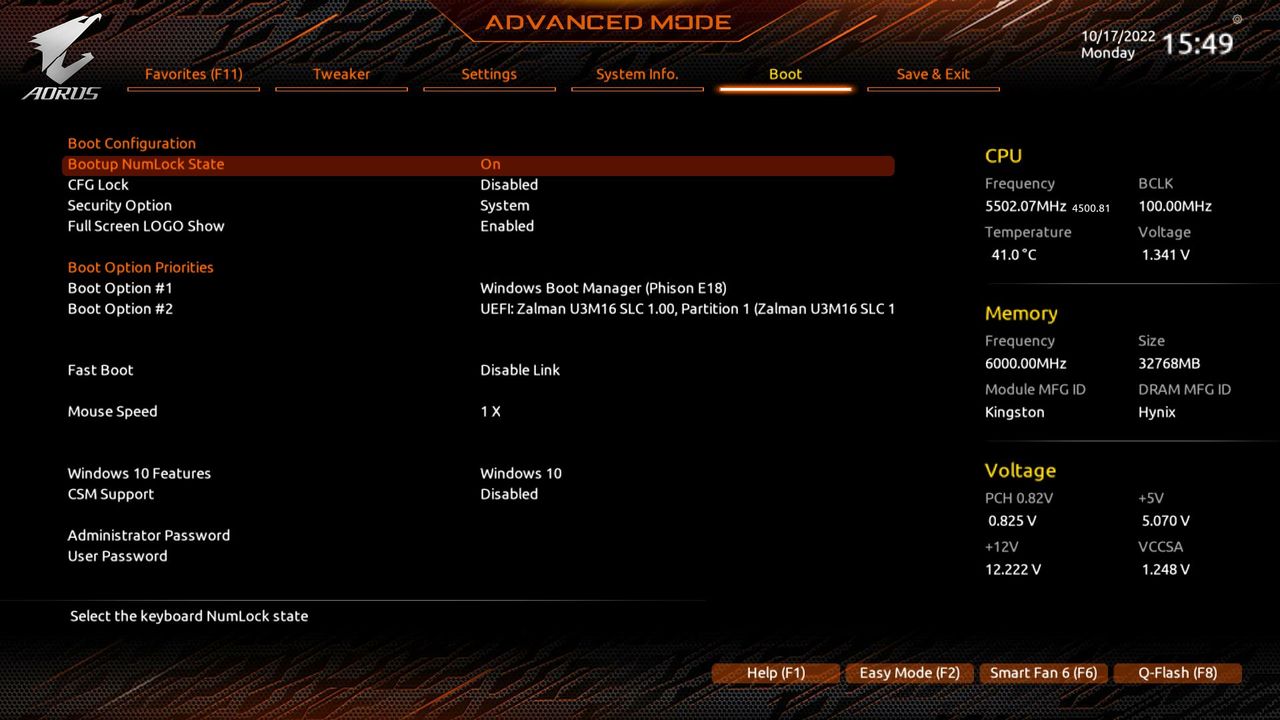 Gigabyte Z790 Aorus Master