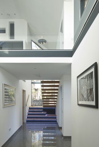 Glass modern staircase ideas