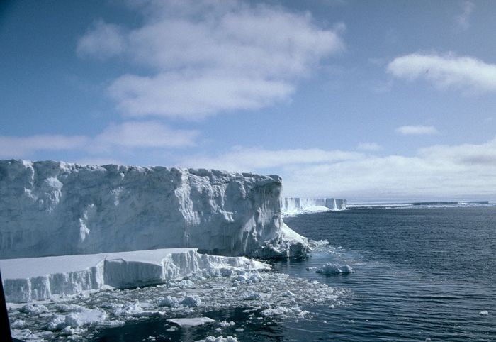 Calving on the Filchner Ice Shelf