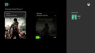 Xbox One Moving Dead Rising 3 to external hard drive