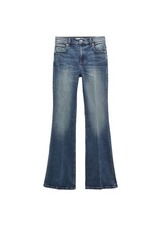 High-Waist Flared Jeans - Women