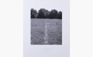 Richard Long A Line Made By Walking