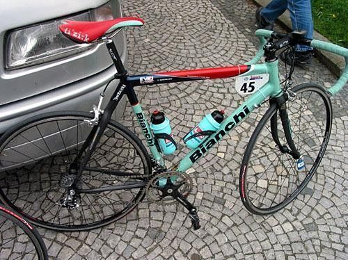 Cyclingnews diarist Scott Sunderland's Bianchi