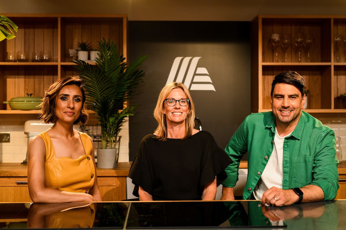 Aldi&#039;s Next Big Thing on Channel 4 with Anita Rani, Julie Ashfield and Chris Bavin.