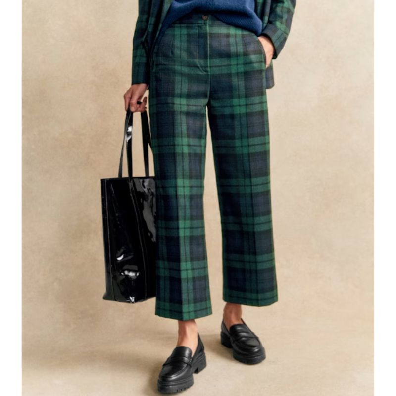 Martin Crop Trousers on model 