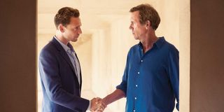 Tom Hiddleston and Hugh Laurie on The Night Manager
