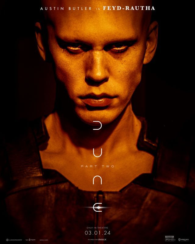 Austin Butler Dune Part Two poster