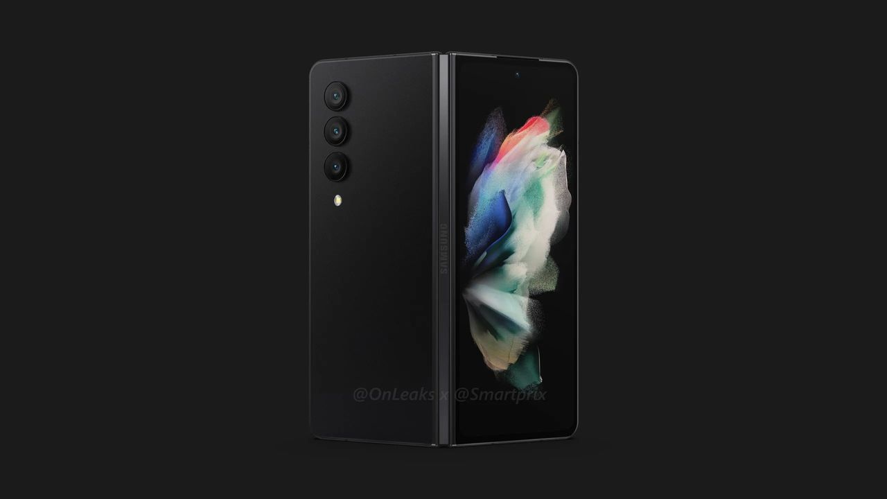 Samsung Galaxy Z Fold 4 CAD Renders 3