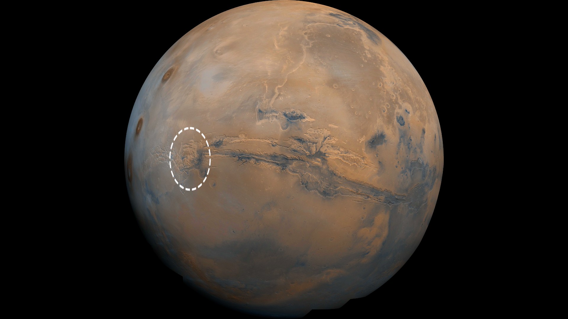 Giant Mars volcano discovered ‘hiding’ in plain sight Space