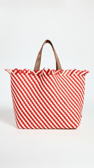 Naghedi, Havana Striped Large Tote