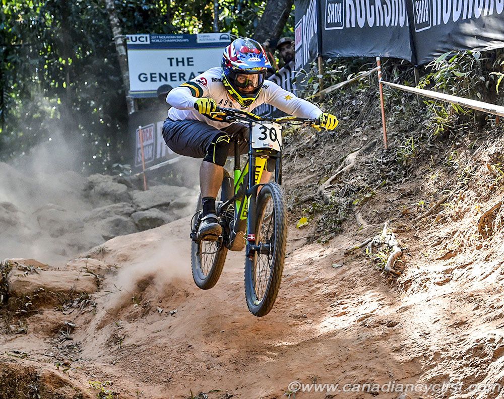 Australian Mick Hannah had the run to beat