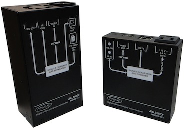 Altinex Introduces Muse HDMI+Power+IR Transmitter and Receiver