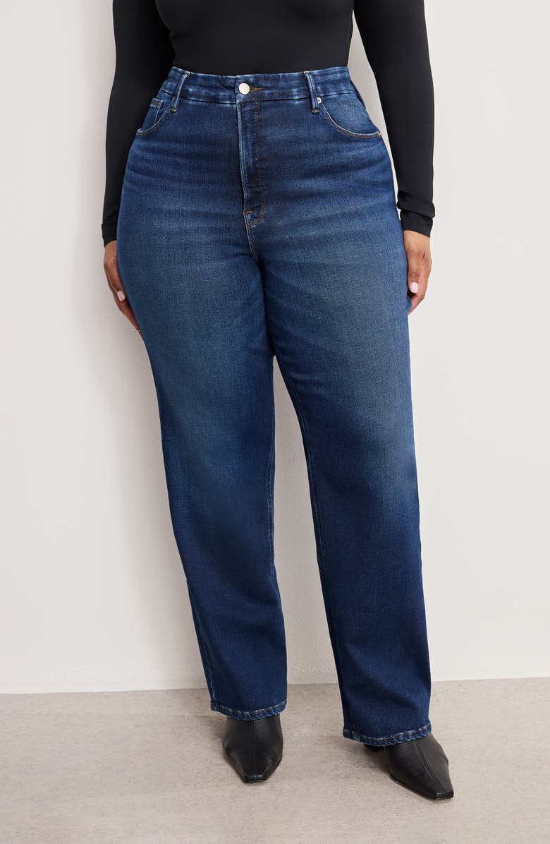 Soft-Tech Straight Leg Jeans