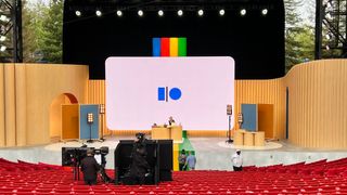 Empty auditorium at Google I/O 2023