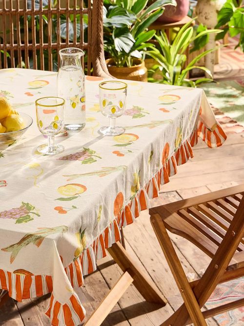 Summertime Fruit Tablecloth