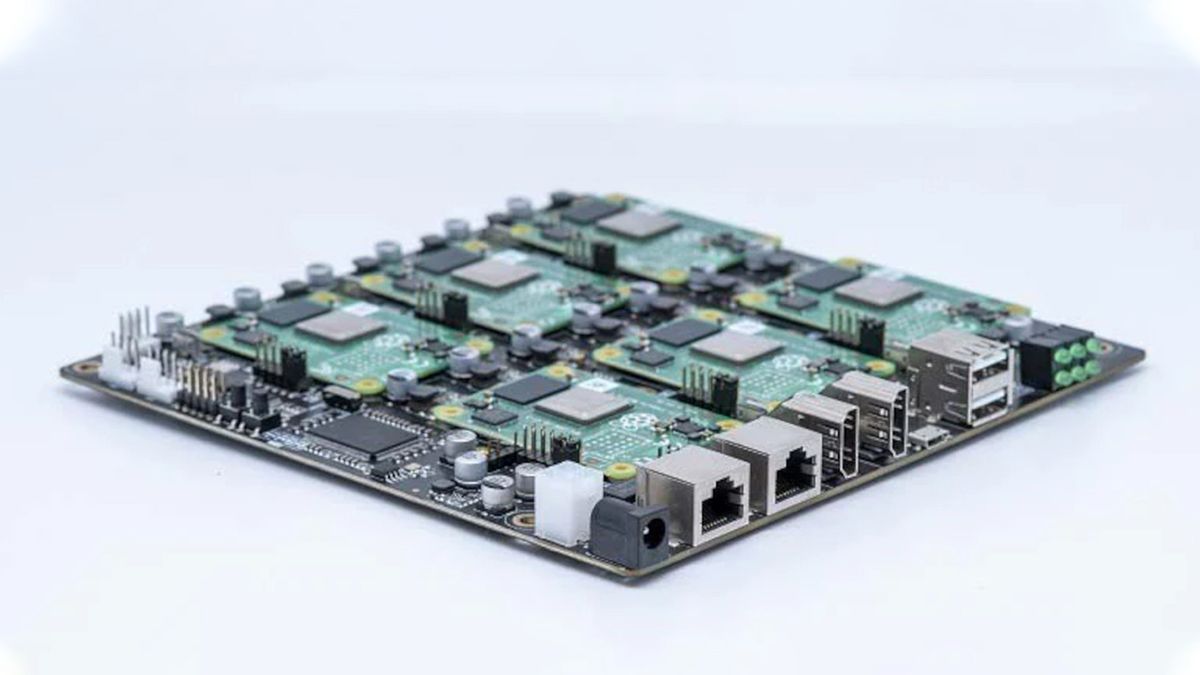 New DeskPi Cluster Board Holds Six Raspberry Pi CM4s | Tom's Hardware