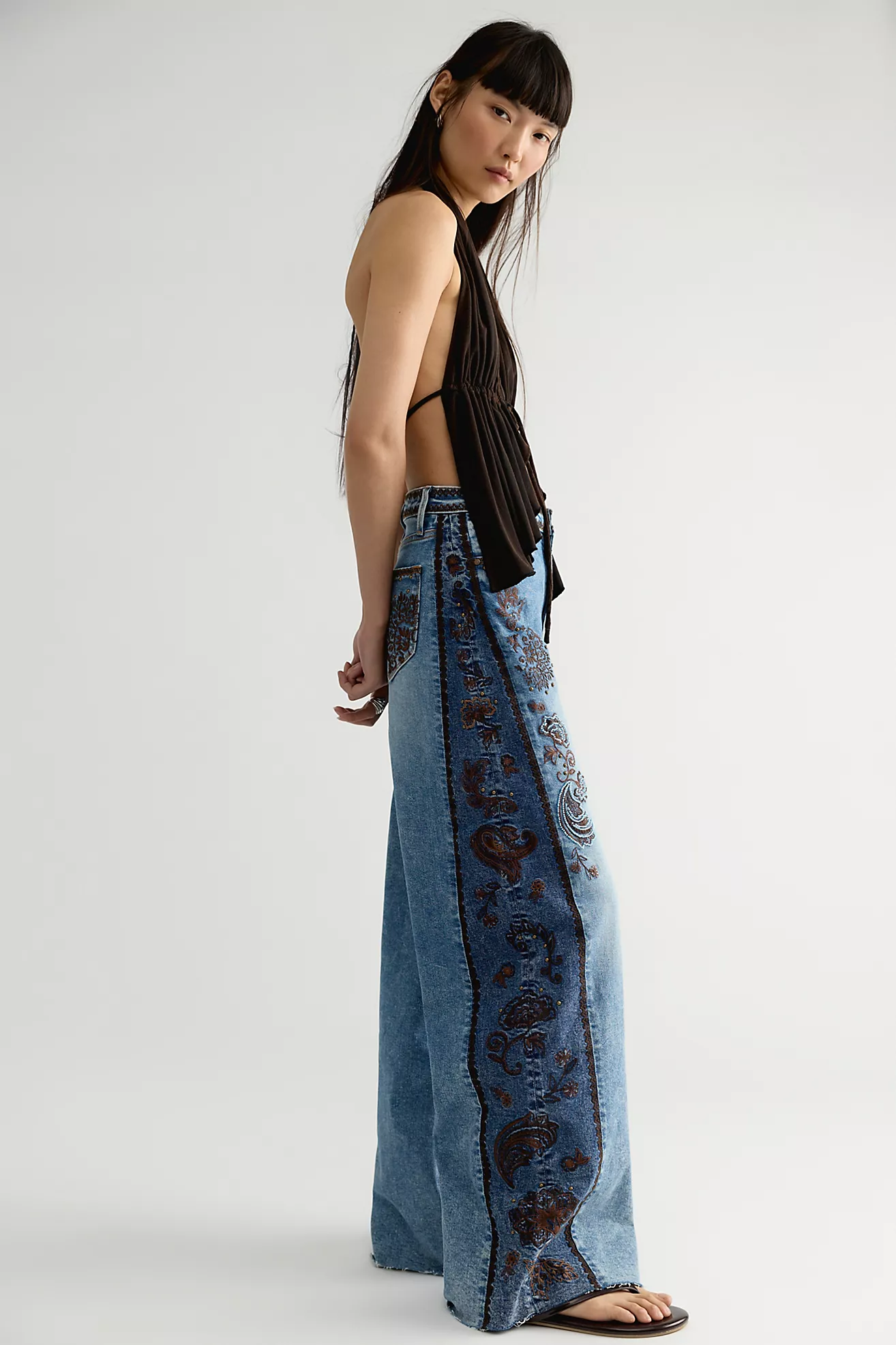 Driftwood Molly Wide-Leg Jeans