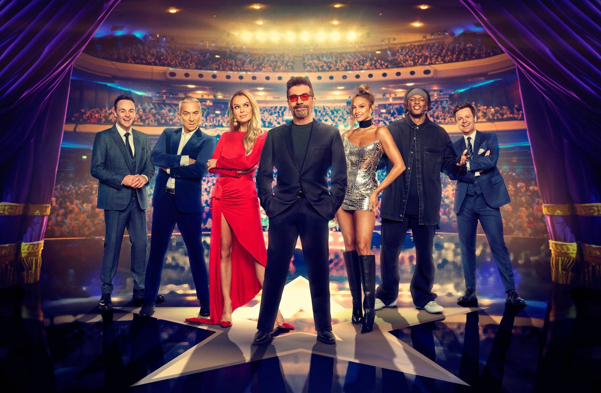 BGT的西蒙·考威爾（Simon Cowell）和阿曼達·霍爾頓（Amanda Holden）戲弄：“您還能在哪裡獲得鋼管舞的海鷗？”