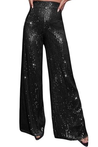 HzDazrl Sequin Trousers