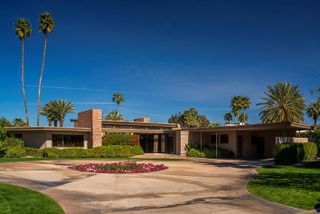 Frank Sinatra Twin Palms Estate Tour photo by John Lewis Marshall