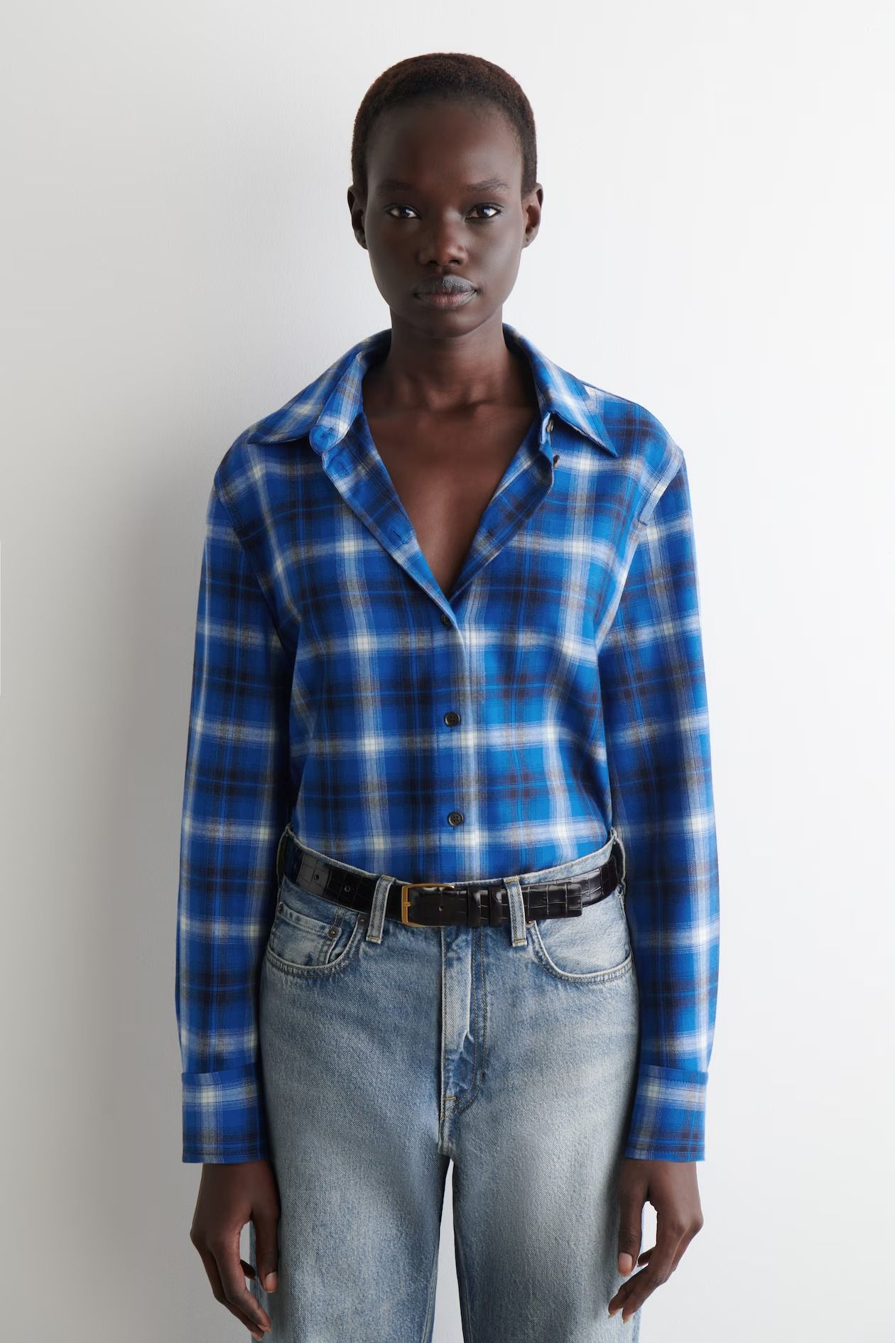 COS, Checked Flannel Shirt