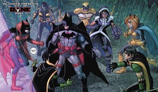 Flashpoint Batman meet the Bat-Family