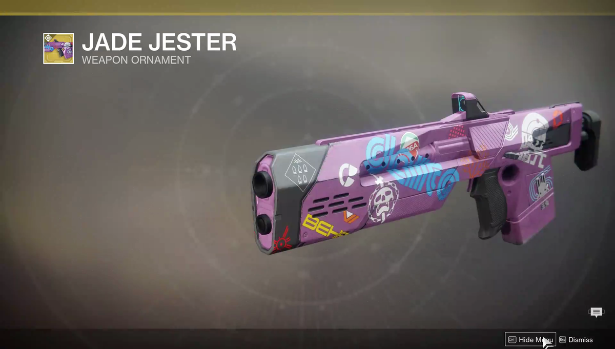 An ornament for the new exotic The Jade Rabbit.