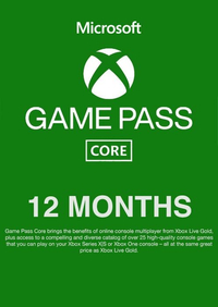 Xbox Game Pass Core 1Y: $69 $42 @ CDKeysThis version of Game Pass only works for Xbox Series X | S or Xbox One consoles, not PCs.