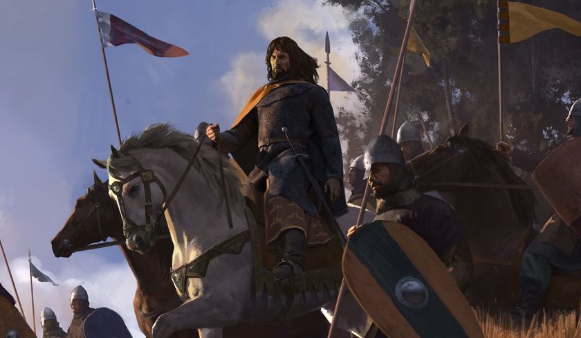 Mount & Blade 2: Bannerlord cheats - A commander on a horse by some soldiers