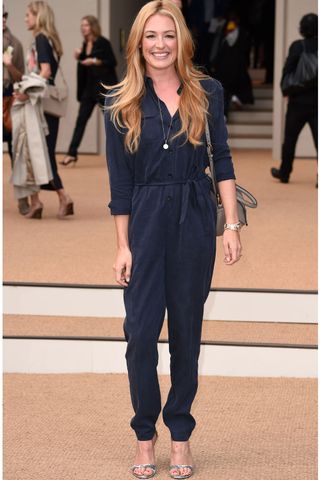 Cat Deeley At Burberry SS15