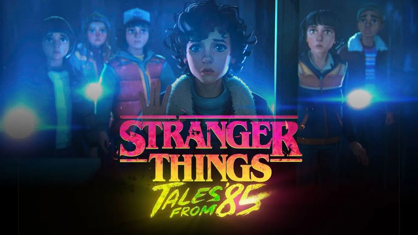 Stranger Things Tales from 85 art and logo