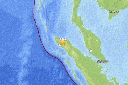 earthquake map