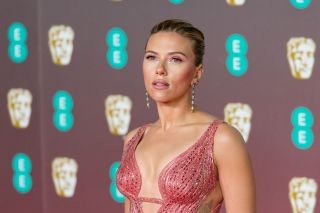 Scarlett Johansson attending the BAFTA awards