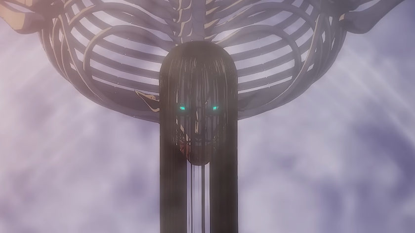 Eren&#039;s Founding Titan in Attack on Titan.