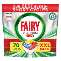 Fairy Platinum Plus All-In-1 Dishwasher Tablets - (Was £24) NOW £12 | Amazon
