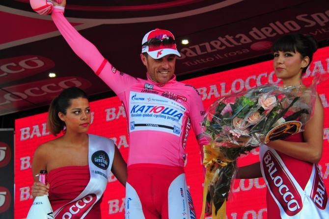 Not only did Luca Paolin (Katusha) win stage 3, he took over the maglia rosa from Salvatore Puccio