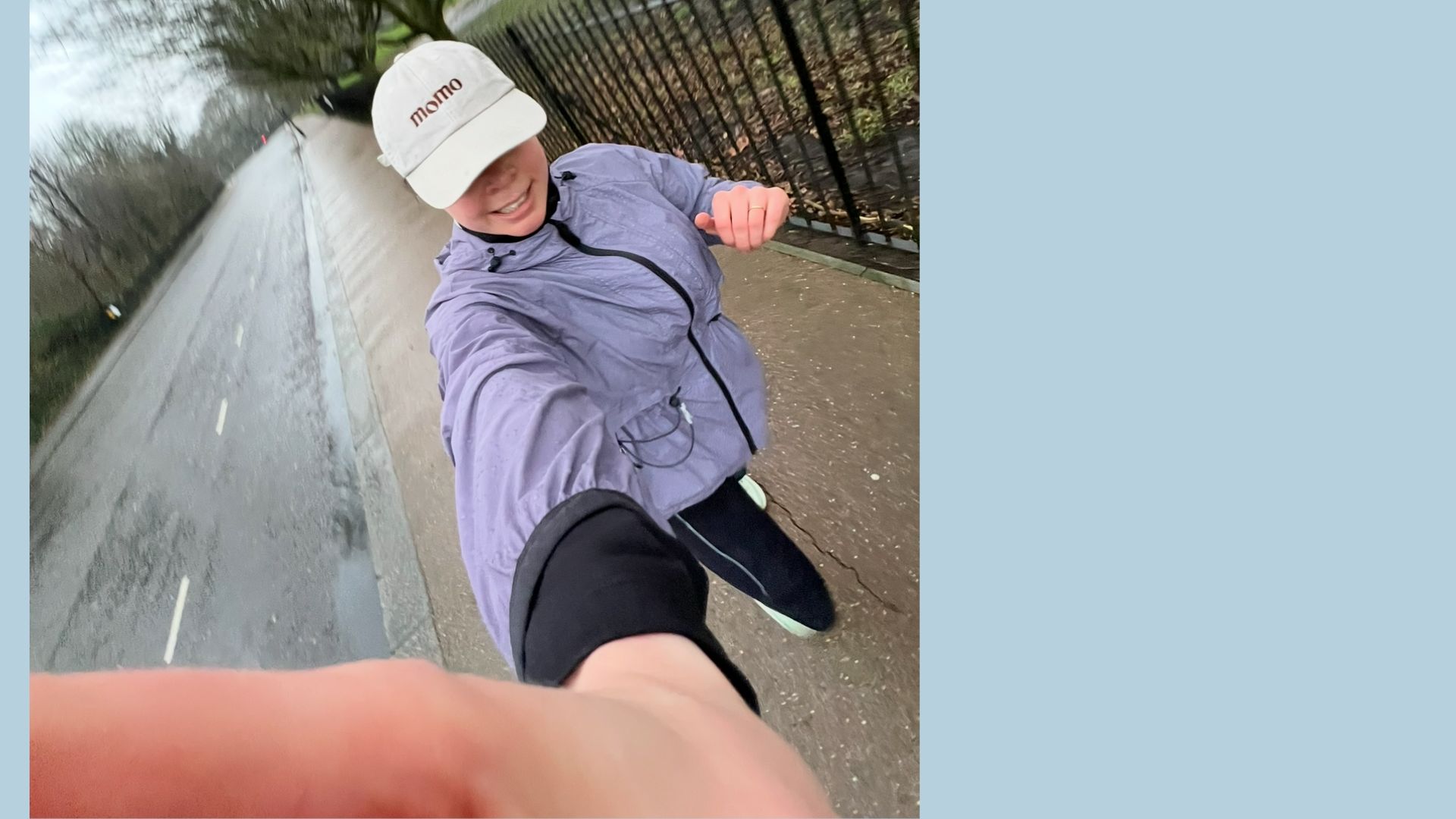 Grace Walsh wearing Sweaty Betty Therma leggings