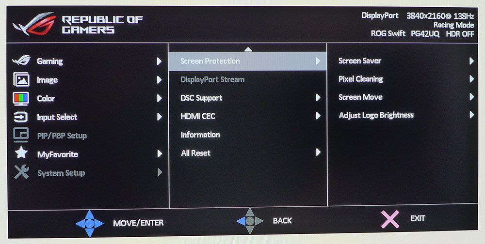 Asus ROG Swift PG42UQ