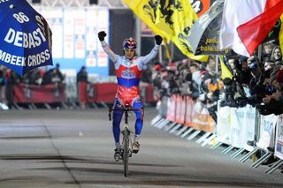 Czech Zdenek Stybar (Fidea Cycling Team) wins the Sixth Round of the Superprestige